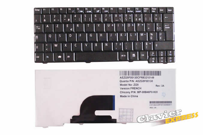 clavier acer aspire one